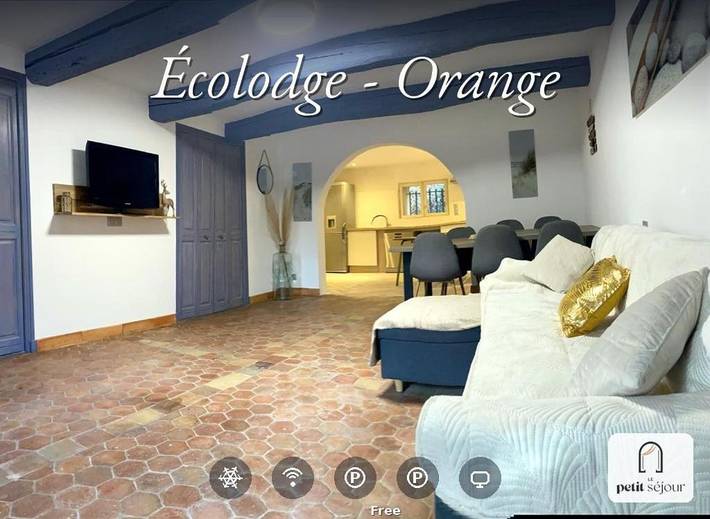 Maison de vacances pour 6 personnes, avec Vue à Orange