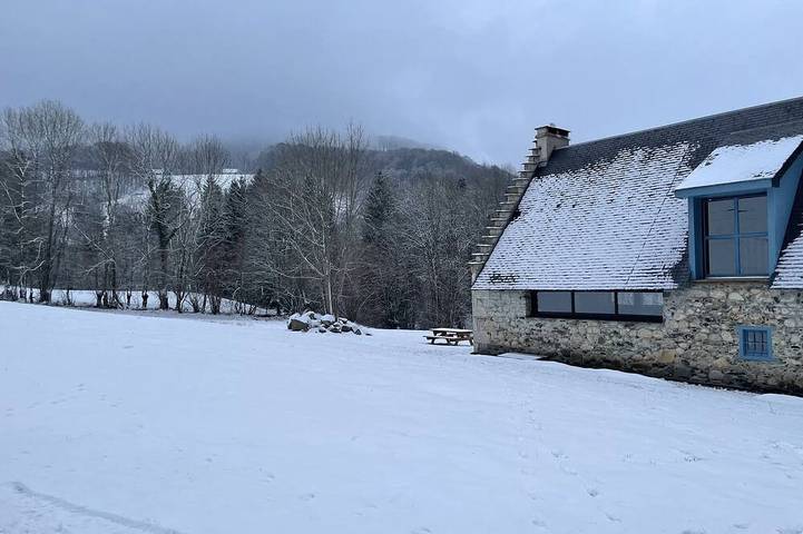 Maison de vacances pour 10 personnes, avec jardin à Campan