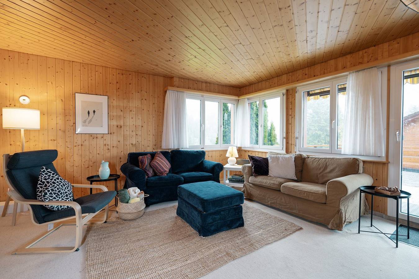 Ganze Wohnung, "Entspannen im Ferienhaus Bergblick: Natur, Komfort und Abenteuer pur!" in Amden, Kanton St. Gallen