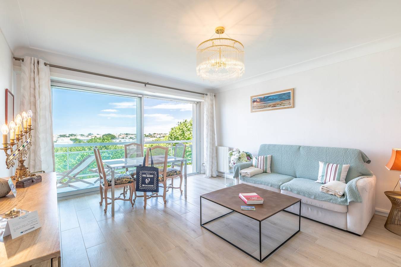 Ganze Wohnung, Ferienwohnung für 4 Personen mit Balkon in Biarritz, Bayonne und Umgebung
