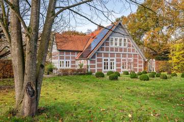 Ferienhaus für 4 Personen, mit Sauna und Garten, mit Haustier im Oldenburger Münsterland