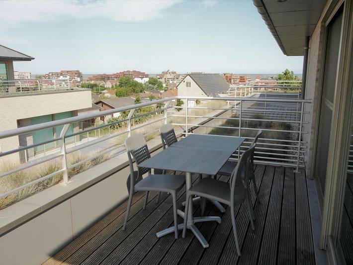 Gîte pour 4 personnes, avec balcon/terrasse, adapté aux familles dans Oostduinkerke - 4