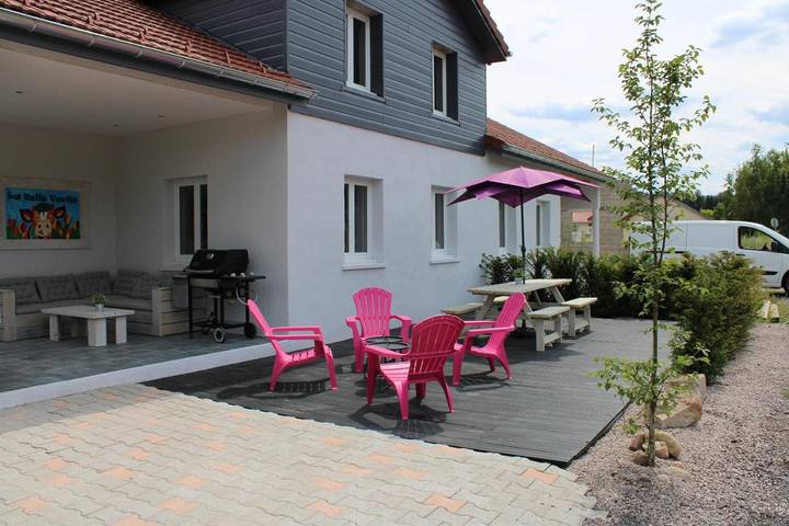Maison de vacances pour 6 personnes, avec terrasse et vue