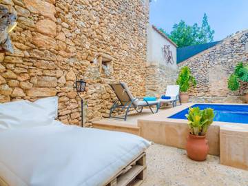 Chalet in Llubí, Interior de Mallorca für 10 