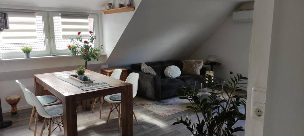 Ferienwohnung für 4 Personen, mit Garten und Ausblick in Burgthann