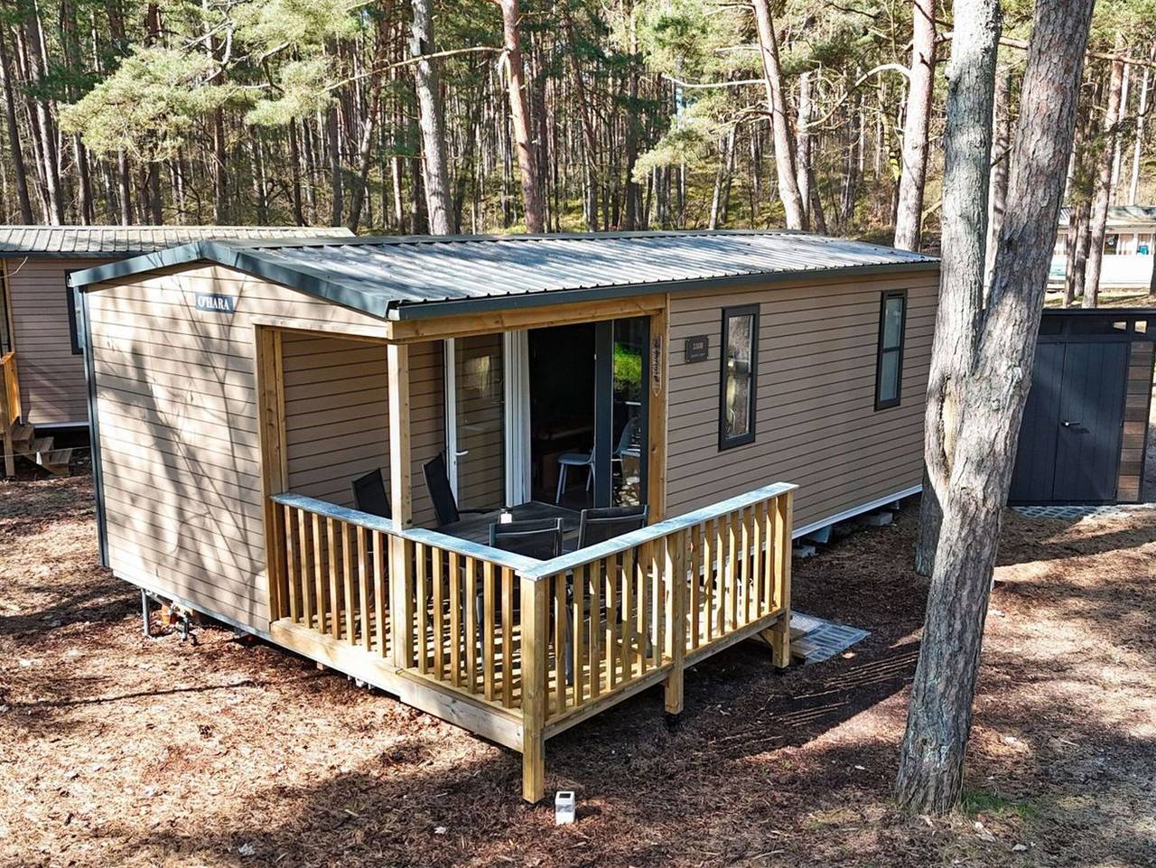Chalet Auszeit und Meer 330 B - Kleines aber feines Ferienhäuschen in Strandnähe  - Chalet Auszeit und Meer 330B in Strand Baabe, Göhren