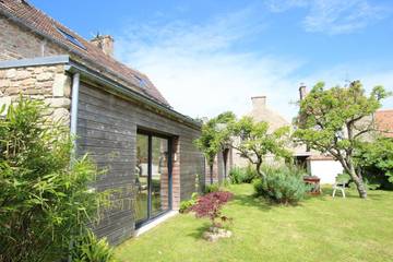 Gîte pour 10 personnes, avec jardin à Omonville-la-Rogue