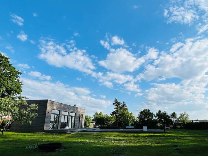 Ferienwohnung für 4 Personen, mit Garten und Pool in Laschendorf