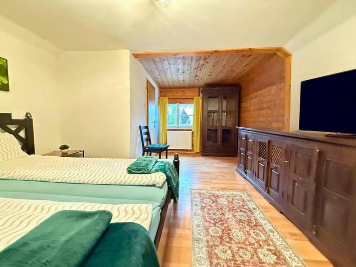 Ferienwohnung für 4 Personen, mit Garten und Ausblick, mit Haustier in Grünau im Almtal