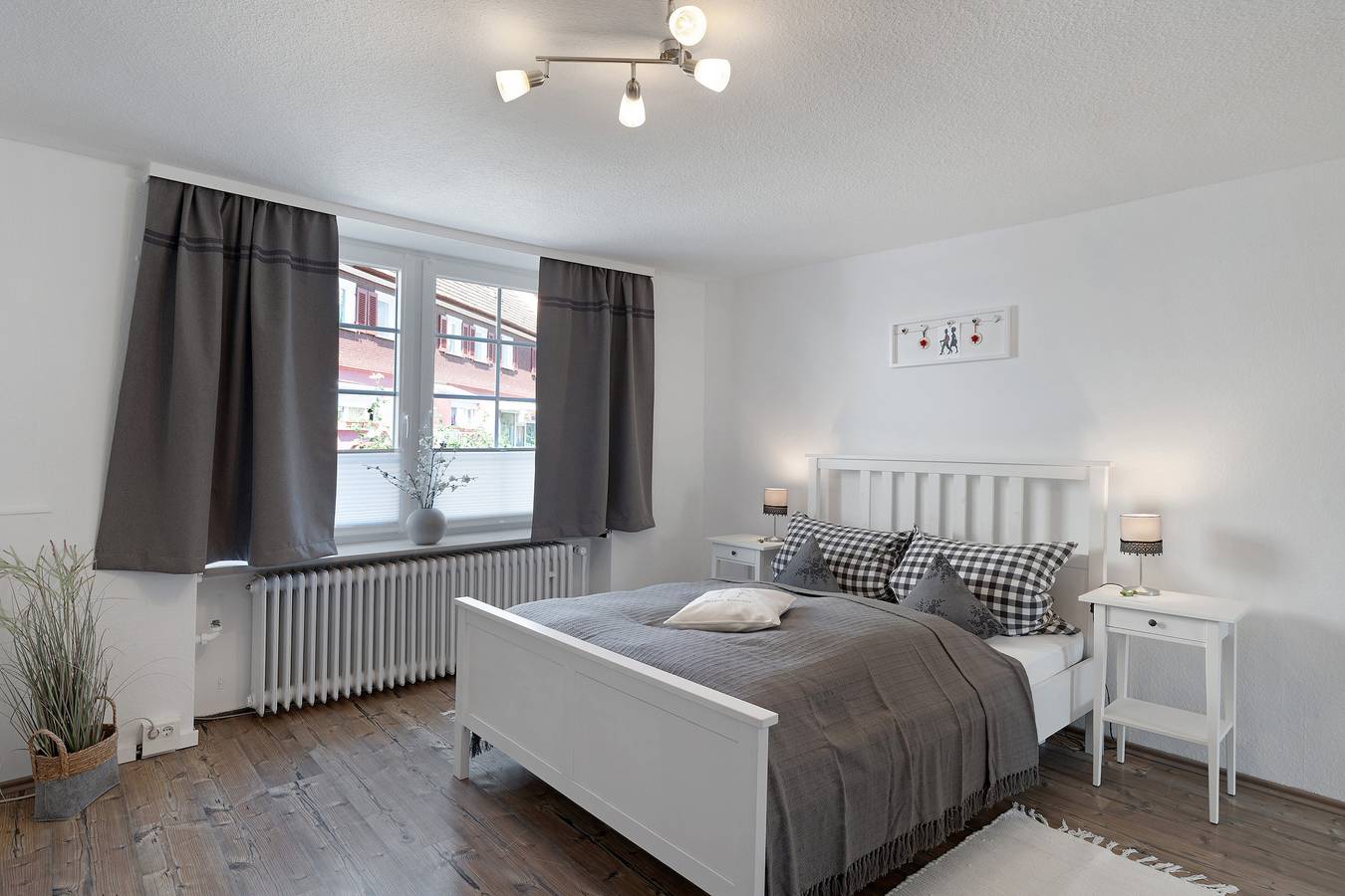 Ganze Wohnung, Apartment 'Schwarzwaldtani - Städtle 2' mit Bergblick, Wlan und Klimaanlage in Bühl, Mittlerer Schwarzwald