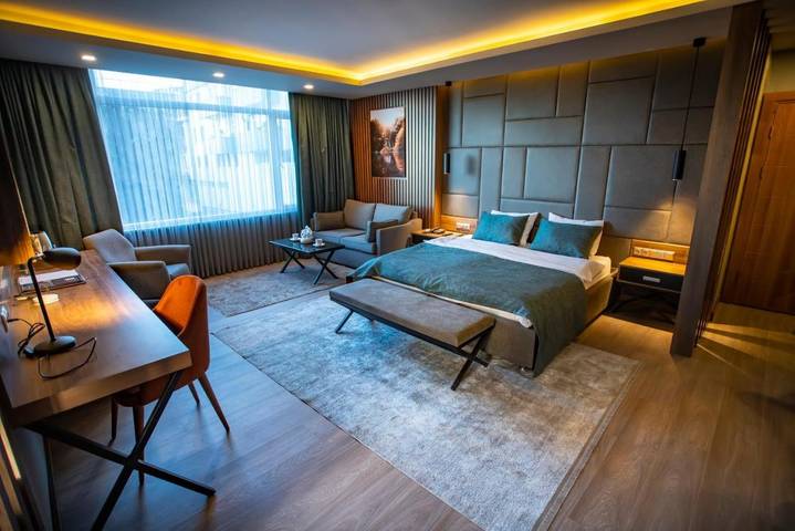 Appart’hôtel pour 3 personnes, avec jardin