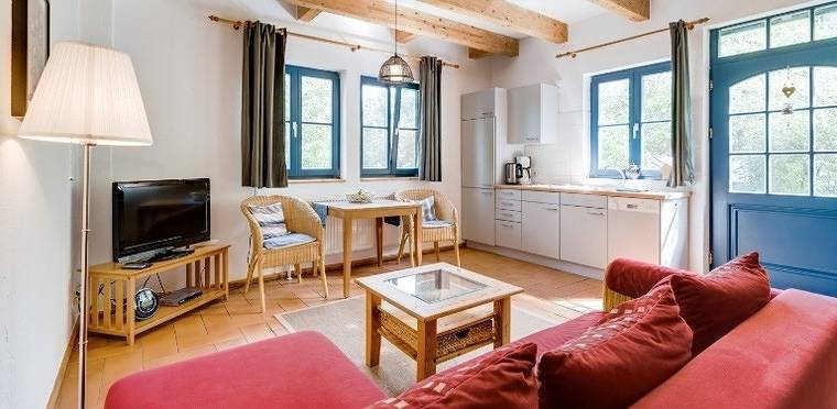 Ganze Ferienwohnung, 2-Raum Apartment bis 4 Pers. (1.3) in Warthe, Rankwitz