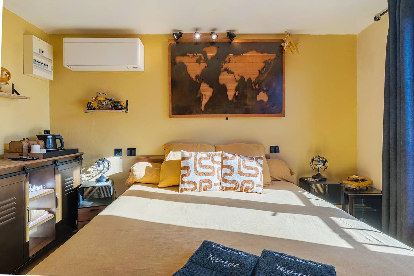 Gästezimmer „Voyage“ mit gemeinsamer Terrasse, Wlan und Klimaanlage in Sainte-Croix-du-Verdon, Regionaler Naturpark Verdon