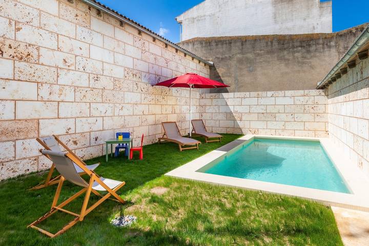 Casa Can Toni, Ferienhaus mit exklusivem Interieur, ideal für Radfahrer in Sa Pobla, Mallorca Norden