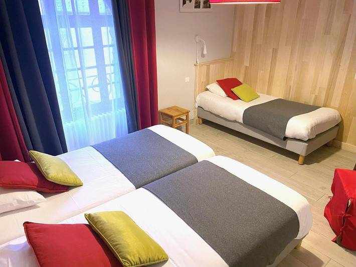 Hôtel pour 2 personnes, avec terrasse, animaux acceptés à Saint-Agnan - 4