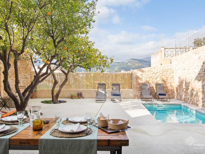 Casa de vacaciones para 4 personas, con piscina y balcón/terraza, Familias con niños - 1