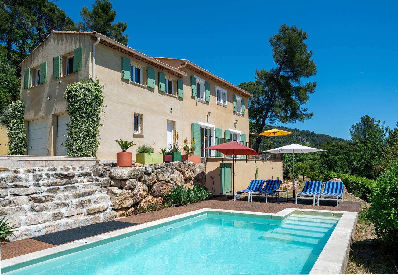 Mas des Violettes in Tourrettes-sur-Loup, Côte méditerranéenne (France)