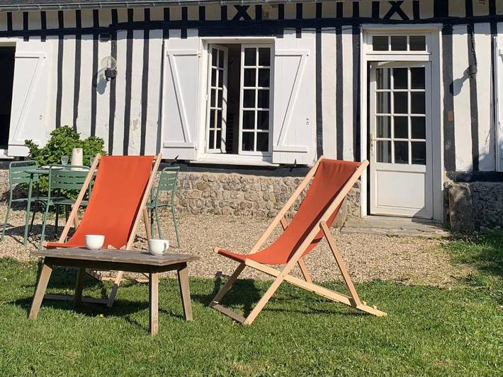Location de vacances pour 7 personnes, avec jardin à Saint-Martin-aux-Buneaux - 2