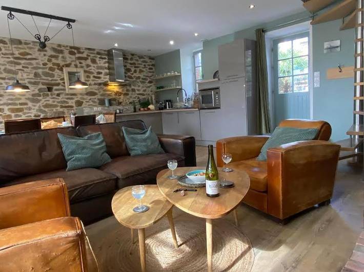 Location de vacances pour 6 personnes, avec vue et jardin, animaux acceptés à Plouër-sur-Rance - 3