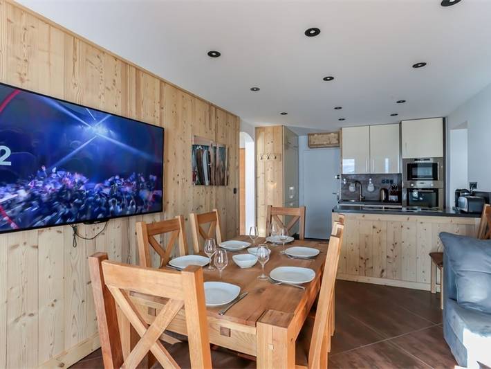 Geheel appartement, Vakantieappartement voor 8 personen met balkon in Val Thorens, Massif de la Vanoise