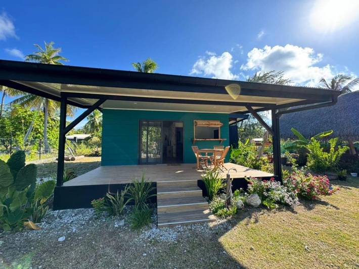 Location de vacances pour 3 personnes, avec jardin dans Polynésie française - 2