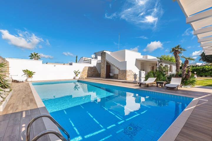 Ferienhaus für 6 Personen, mit Pool und Garten, mit Haustier in Torre Dell'orso - 3