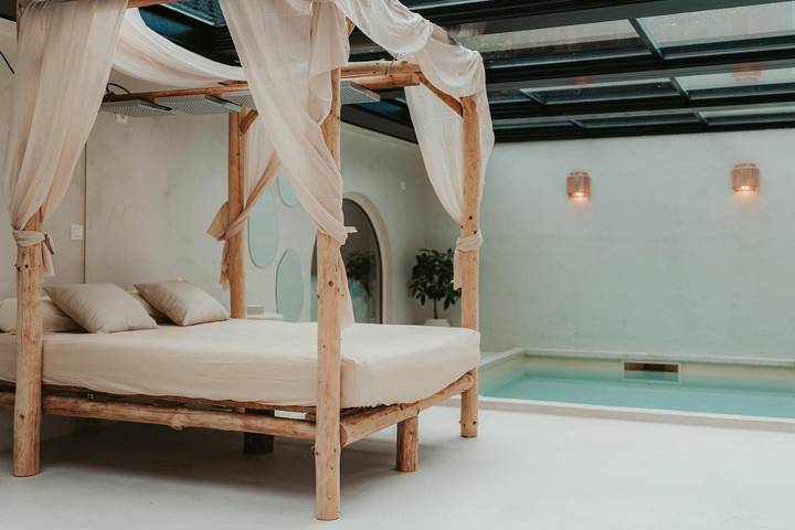 Villa voor 4 personen, with terras and zwembad as well as sauna in Durbuy