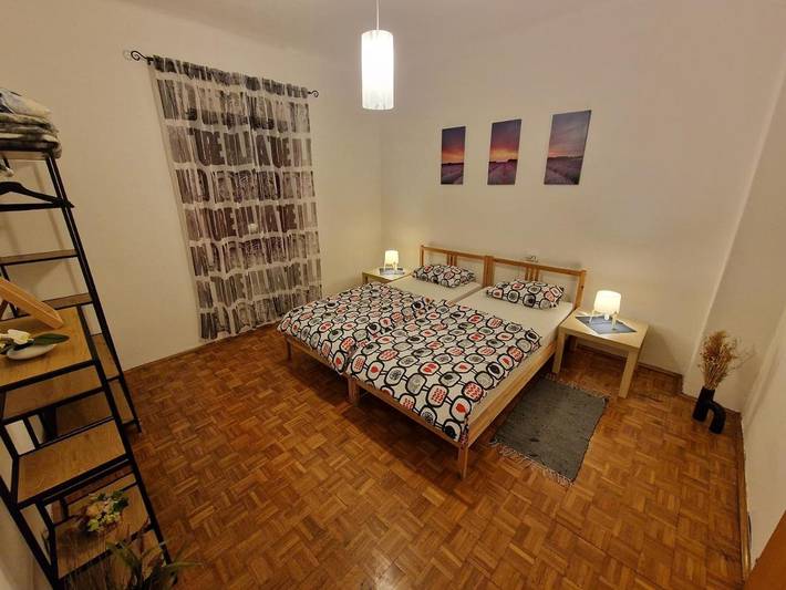 Chambre d’hôte pour 5 personnes, avec Balcon et Terrasse ainsi que Jardin et Vue à Ljubljana
