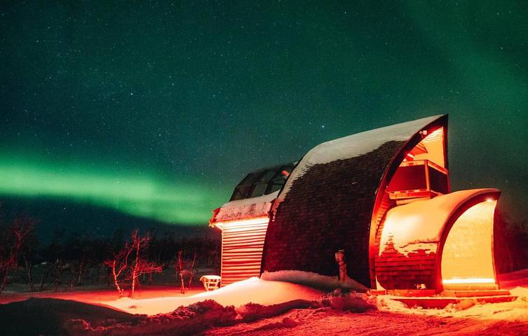Vakantiepark voor 2 personen, with Terras and Whirlpool as well as Tuin and Sauna in Finland