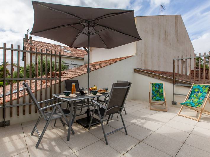 Vakantiewoning voor 4 personen, met terras in Capbreton