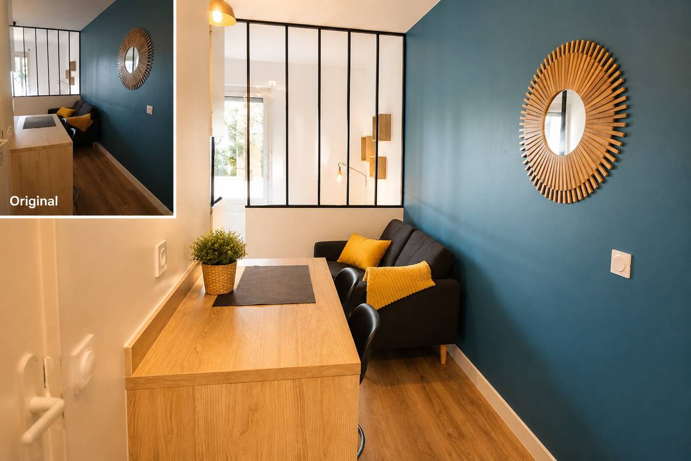 Studio entier, Studio lumineux, balcon et parking à Saint-Marc in Saint-Marc-sur-Mer, Saint-Nazaire