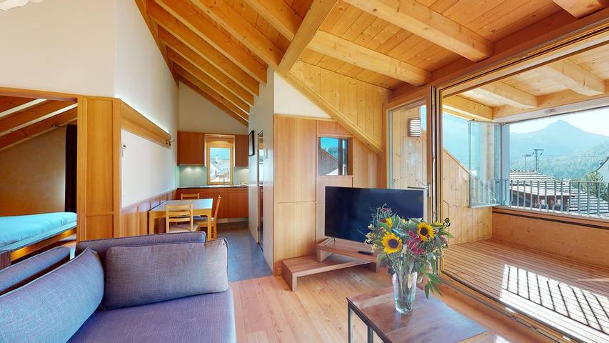 Vakantiewoning voor 2 personen, met Sauna en Uitzicht in Celerina