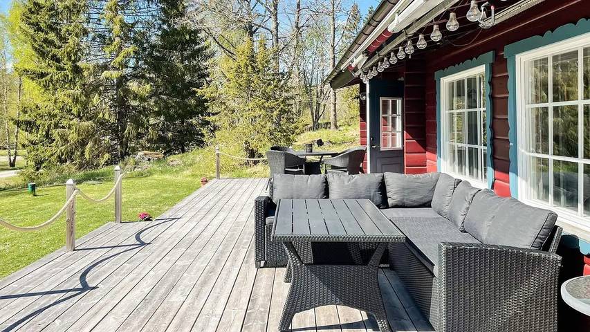 Vakantiehuis voor 7 personen, met tuin en sauna, met huisdier in Uppsala