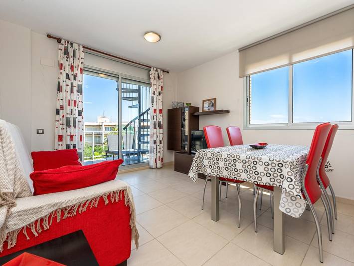 Gîte pour 6 personnes, avec vue sur l’océan et bassin pour enfant ainsi que piscine et jardin, adapté aux familles à Miami Platja - 2