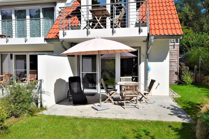 Ferienwohnung für 4 Personen, mit Terrasse und Garten, mit Haustier in Hohwacht