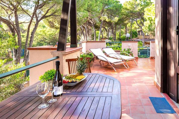 Appartement de vacances pour 4 personnes, avec vue et terrasse