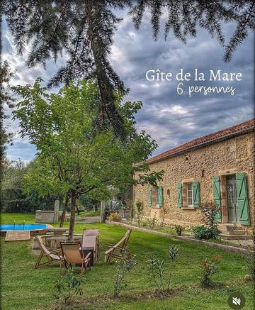 Location de vacances pour 6 personnes, avec jardin et piscine à Vic-Fezensac