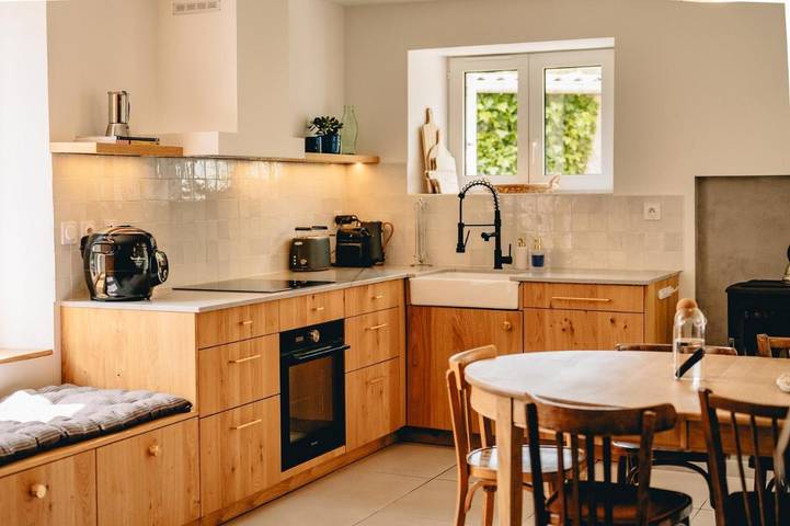 Maison d’hôte pour 6 personnes, avec balcon et jardin
