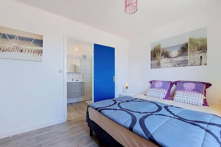 Location de vacances pour 2 personnes, avec Jardin dans Plage des Amiets - 2