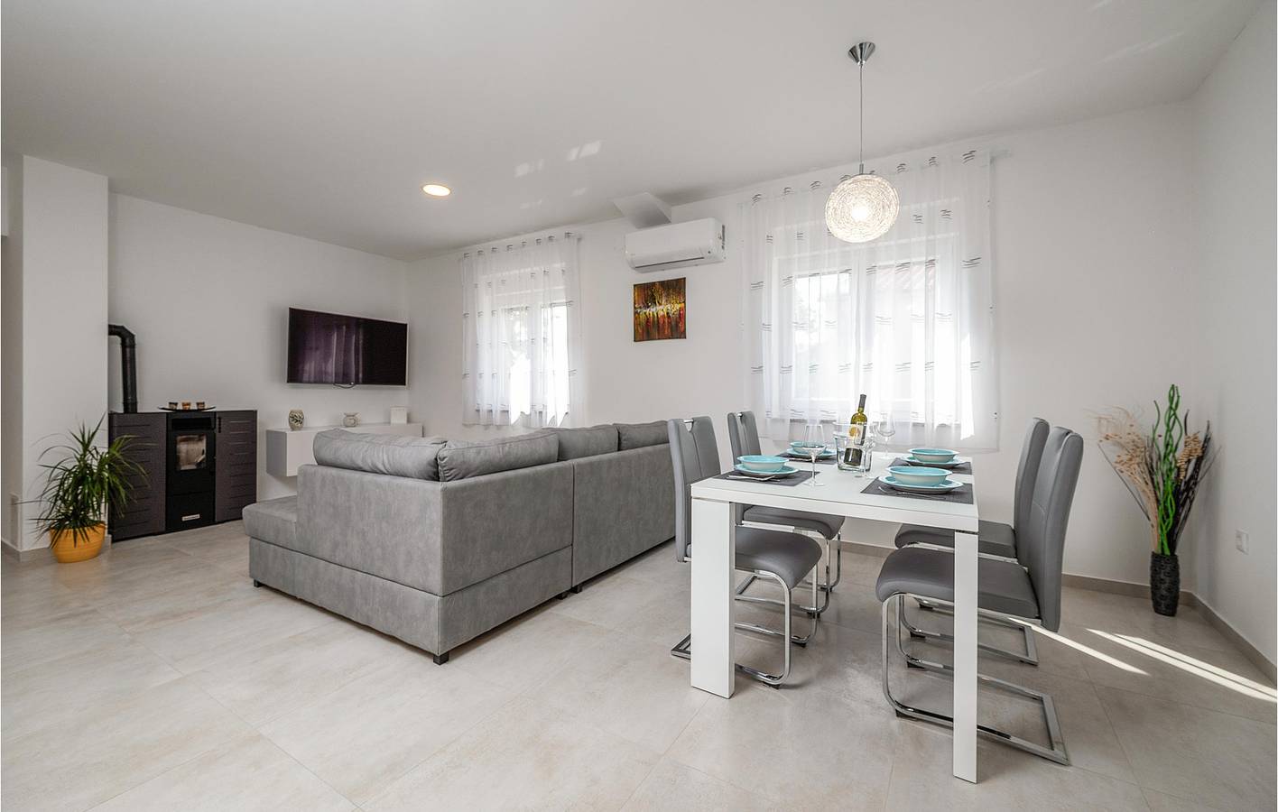 Vakantiehuis voor 4 personen met terras in Barban, Zuidkust Istrië