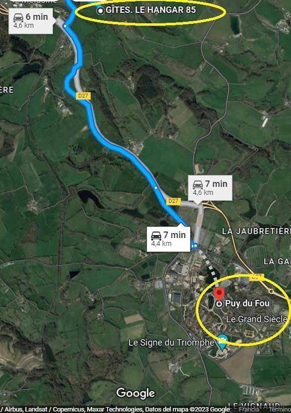 Gîte pour 3 personnes, avec jardin et vue à Chambretaud - 3