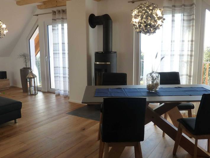 Ferienwohnung für 5 Personen, mit Garten und Ausblick sowie Balkon in Freiamt