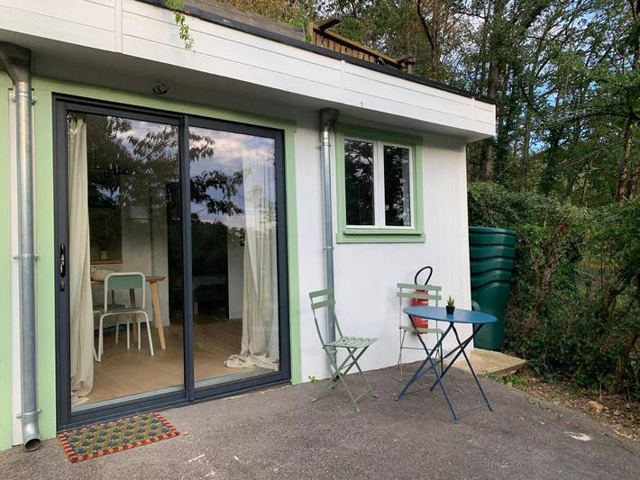 Maison de vacances pour 2 personnes, avec terrasse et vue