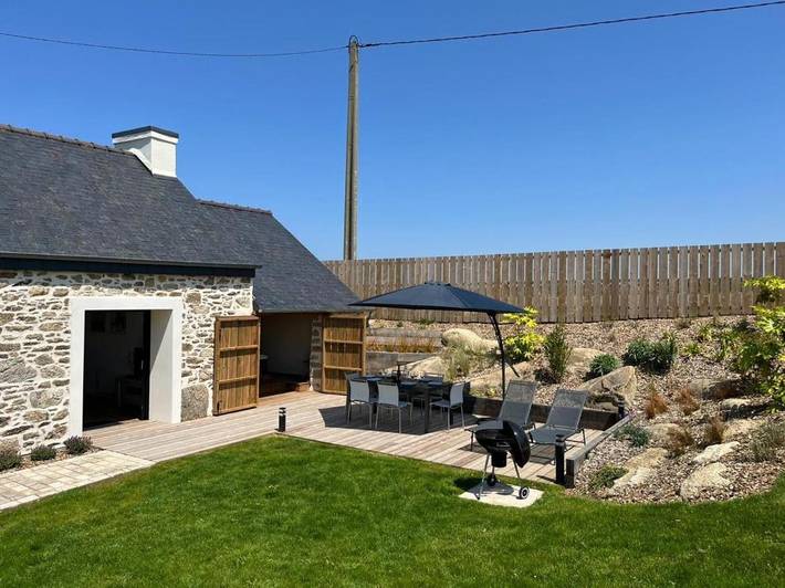 Location de vacances pour 6 personnes, avec jardin et jacuzzi, animaux acceptés à Goulven - 2