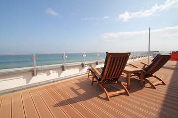 Ferienwohnung für 4 Personen, mit Ausblick und Balkon in Dahme