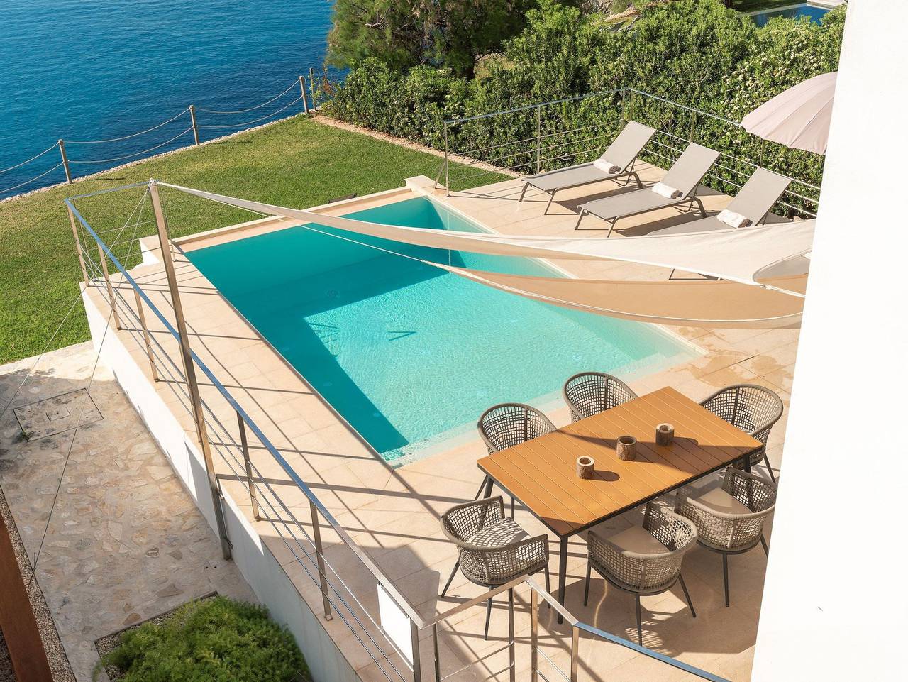 Ganze Ferienwohnung, Luxus Strandhaus Randemar (Porto Cristo) - 784532 Luxus Strandhaus Randemar in Cala Anguila, Manacor