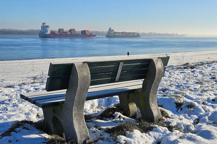 Ferienwohnung für 2 Personen, mit Garten und Terrasse, mit Haustier in Stade