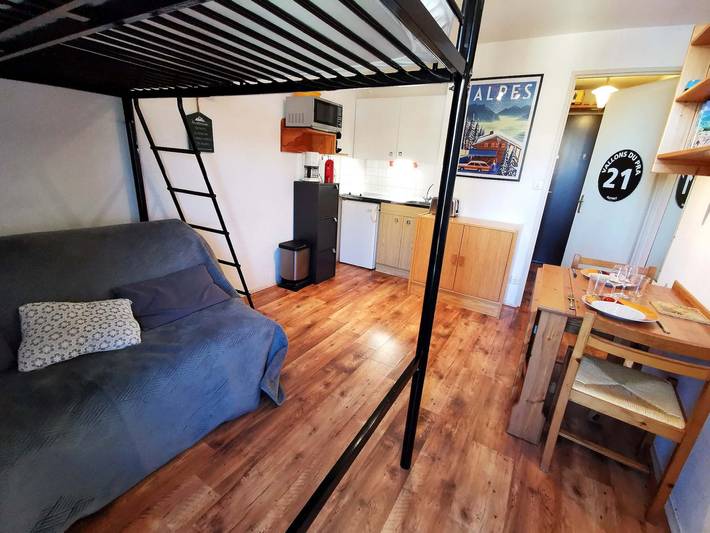 Gîte pour 3 personnes dans Prapoutel