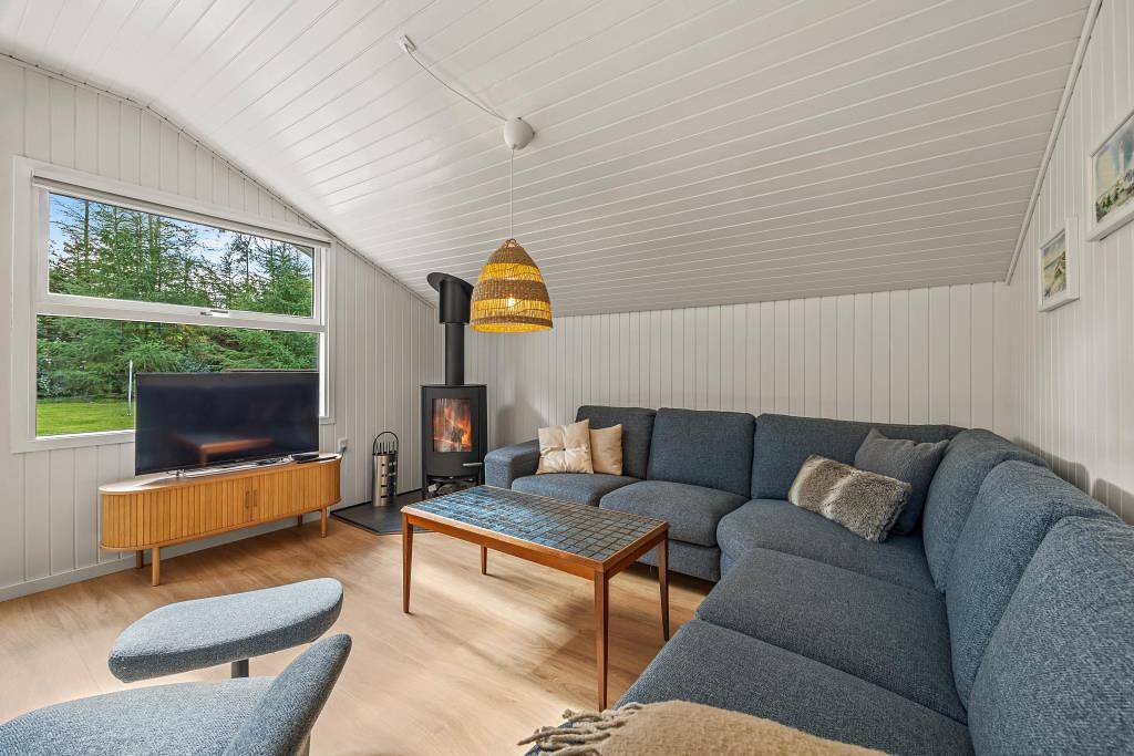 In der Natur gelegenes Ferienhaus für 6 Personen + 2 Hunde in Jegum Ferieland  in Jegum, Varde