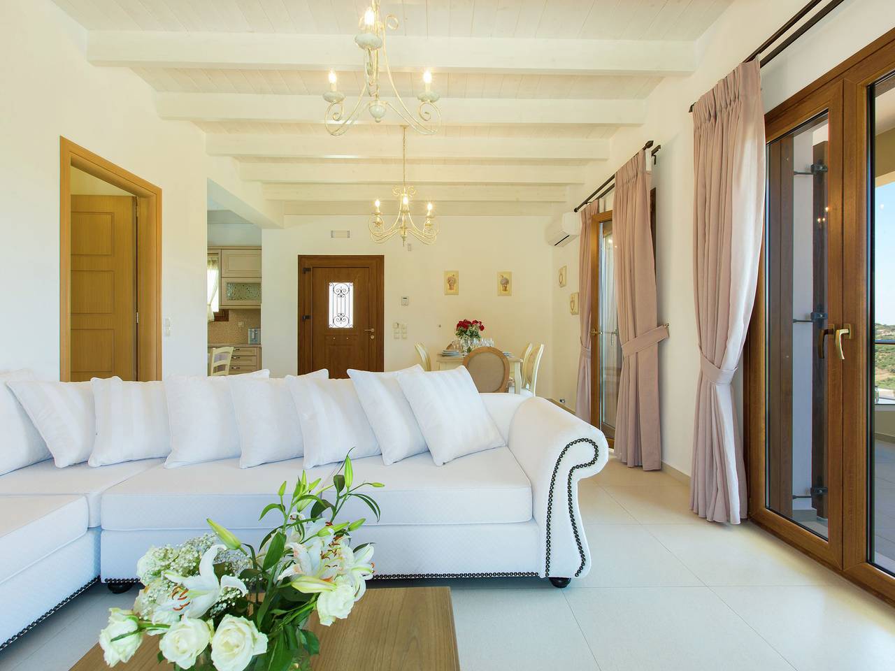 Villa in Crete with Private Pool & Bbq in Rethymno region